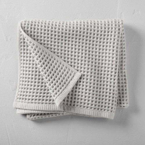 Waffle Bath Towel - Casaluna™, Color: Gray, Size: Bath Towel