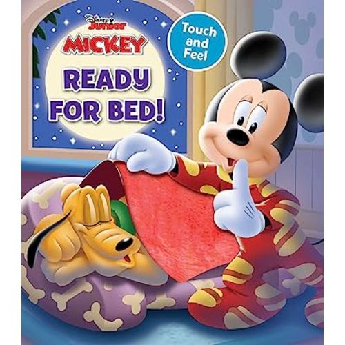 Disney Mickey Mouse Funhouse: Ready for Bed! (Touch and Feel)