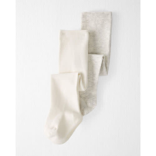 Baby 2-Pack Tights Made with Organic Cotton