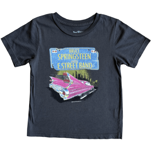 Bruce Springsteen Organic Vintage Black Tee