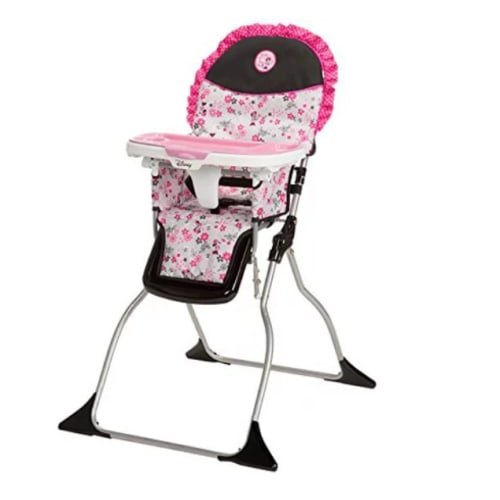 Disney Baby Simple Fold Plus High Chair - Minnie garden delight