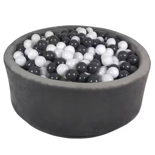 Medium Premium Velvet Ball Pit, 200 Balls
