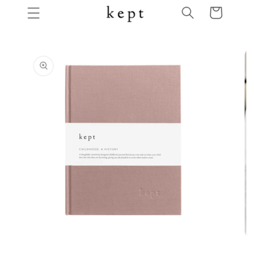 CHILDHOOD, A HISTORY KEEPSAKE BOOK