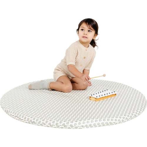 Padded Circle Play Mat, Meadow - Gathre Activity Gyms & Playmats | Maisonette