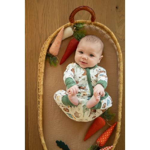 Cottontail Garden Bamboo Zippy Romper