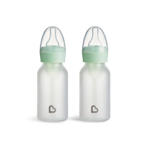 Bond™ Silicone Glass Bottle 4oz or 8oz, 2pk | Munchkin