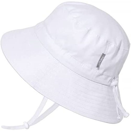 Jan & Jul Boys' Adjustable Cotton Bucket Sun-Hat, with UV Protection