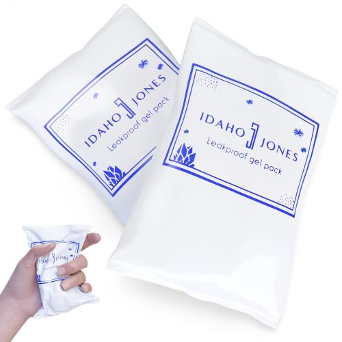 Leakproof Reusable Ice Packs for Breastmilk & Travel – Idaho Jones