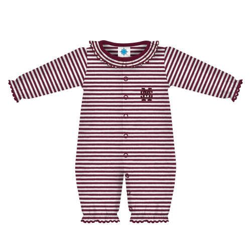 Mississippi State Bulldogs Ruffle Stripe Convertible | College Baby