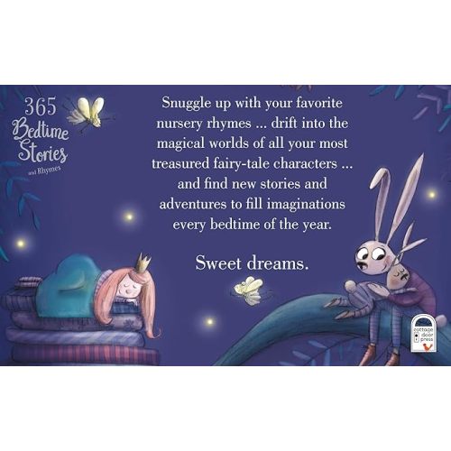 365 Bedtime Stories and Rhymes: Short Bedtime Stories, Nursery Rhymes and Fairy Tales Collections for Children