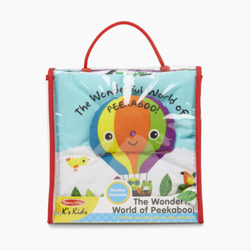 Melissa & Doug The Wonderful World of Peekaboo! Soft Book
