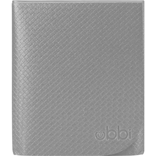 Ubbi Changing Mat, Soft and Comfortable, Easy to Clean and Carry on the go, Yoga-Mat Feel, Gray