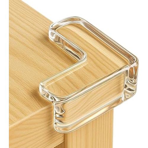 12 Pack Corner Guards Corner Protectors Baby Proof Furniture Corner & Edge Safety Bumpers, Table Corner Protector for Furniture Corner Covers Baby Safety, Baby Proofing, L Shaped