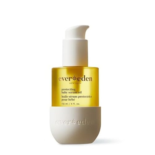 Evereden Protecting Baby Massage Oil, 4 oz. | Baby Oil for Newborn | Clean and Gentle Baby Care | Non-toxic and Fragrance Free | Made with clean ingredients