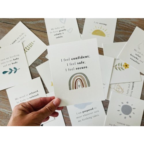 HypnoBirthing Affirmation Cards — Happy Birthing AZ