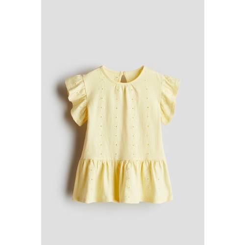 EYELET-EMBROIDERED DRESS