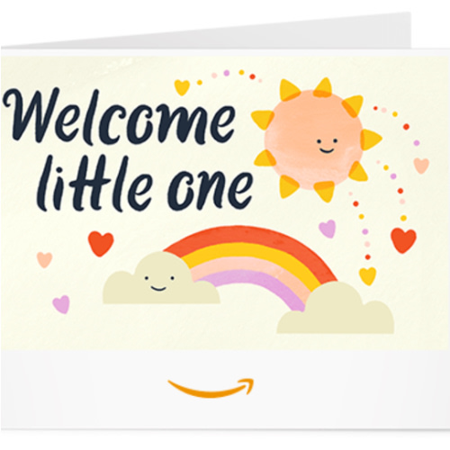Amazon.com: Amazon Gift Card - Print - Welcome Rainbow: Gift Cards