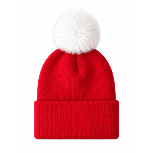Baby's First Hat®, Christmas Fur Pom – SpearmintLOVE