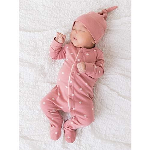 Colored Organics Baby Organic Cotton Knotted Hat - Infant Knit Cap