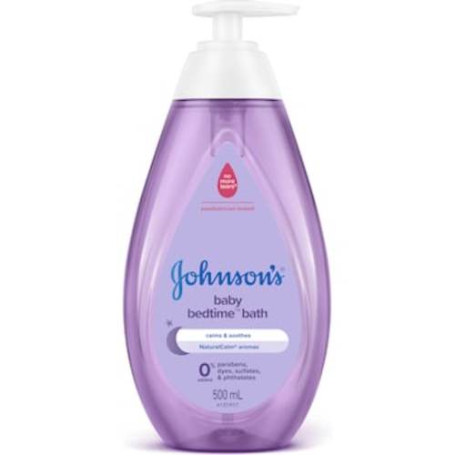 Johnson's Bedtime Gentle Calming Scented Tear Free Baby Bath 500mL | Woolworths