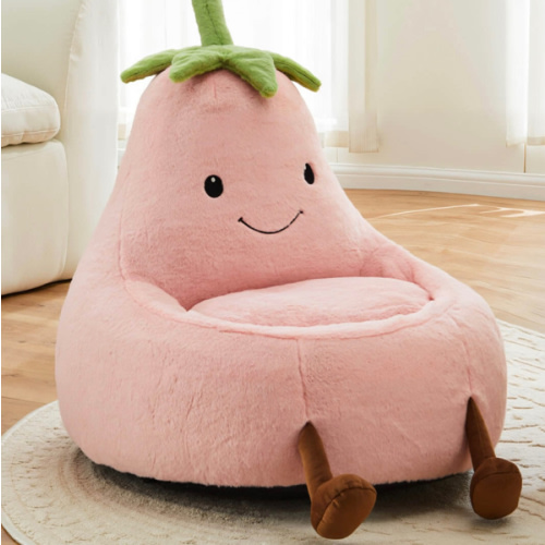Unique Eggplant Bean Bag Chair | Super Soft & Fun by Eggzu