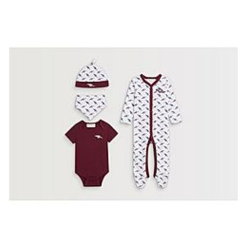 Arsenal Baby Cannon Burgundy 4pc Gift Set