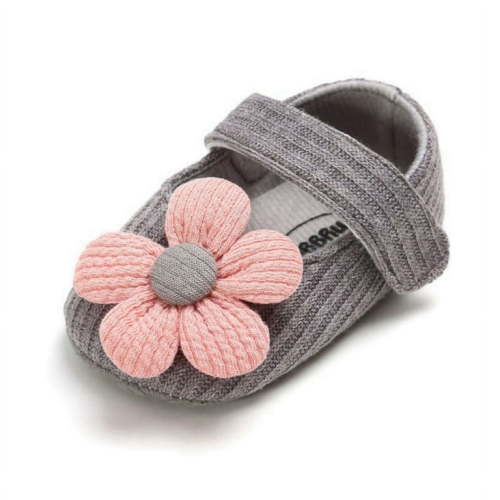 Infant Baby Boys Girls Slippers Cozy Fleece Booties Soft Bottom Warm Cartoon Socks Newborn Crib Shoes