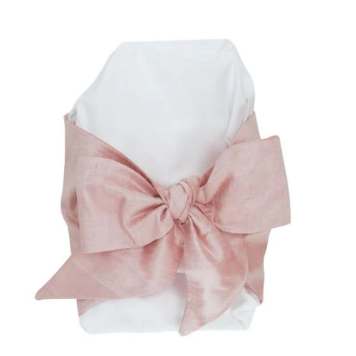 Bow Swaddle ® - Southern Blush Silk