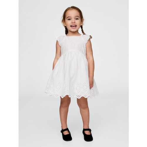 Baby & Toddler Eyelet Dress | Gap