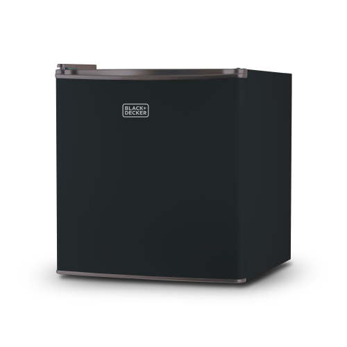 BLACK+DECKER BCRK17B Compact Refrigerator & Mini Fridge with Freezer, 1.7 cu. ft., Black