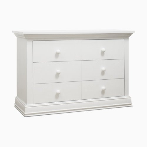 Sorelle Modesto Double Dresser - White