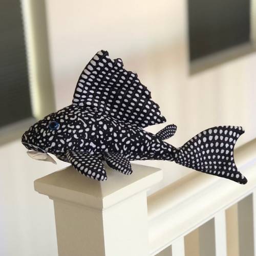 Famous Pleco Plushie by GreenPleco