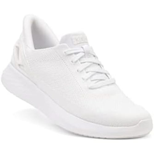 Kizik Shoes: Athens Comfortable Breathable Knit Slip On Sneakers, Convenient Hands Free Shoes | Walking Shoes for Men, Women and Elderly | Stylish, Orthopedic Shoes for Everyday and Travel