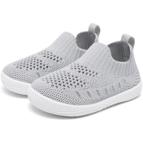 MORENDL Baby Toddler Walking Socks Non-Slip Breathable Unisex Casual Sneakers