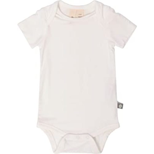 KYTE BABY Short Sleeve Unisex Baby Bodysuits, Rayon Made From Bamboo Material