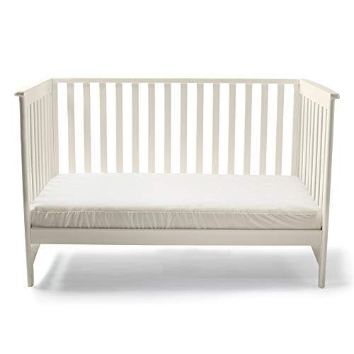 Naturepedic Organic Waterproof Crib Mattress Pad, Skin Friendly, Breathable & Absorbent Crib Mattress Protector - Removable Protector Pad for Baby and Toddler Beds - Fitted for Standard Baby Crib Size