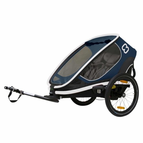 Outback Multi-Sport Kids Bike Trailer & Stroller | HamaxUSA single black / white, stroll bike and jog