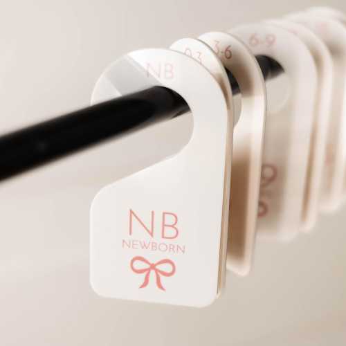 Acrylic Baby Closet Dividers | Nursery Organizer | Baby Shower Gift