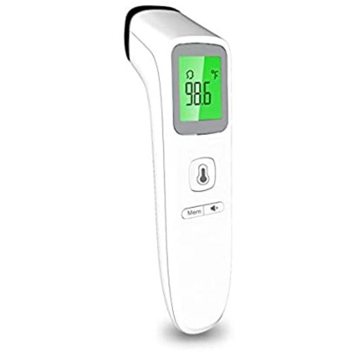 Forehead Thermometer for Fever, Digital Medical Infrared Thermometer for Baby, Kids and Adults, Non-Contact Temporal Thermometer with Instant Accurate Reading, Fever Alarm and Memory Function