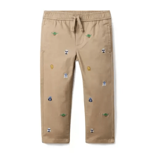 Boy Jack Khaki STAR WARS Twill Jogger by Janie and Jack