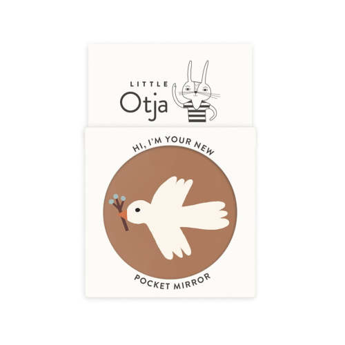 Beautiful Birdie Pocket Mirror