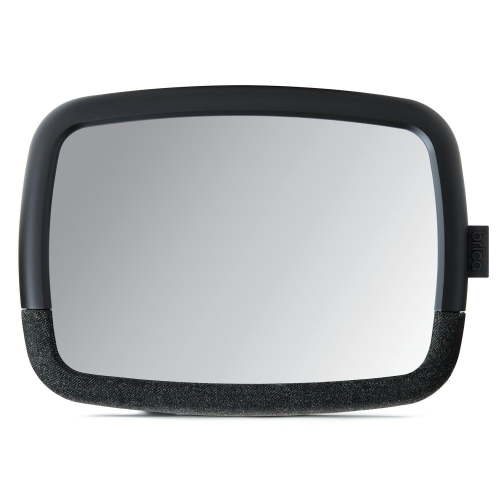 Munchkin Brica 360 Pivot Baby In-Sight Wide-Angle Adjustable Car Mirror, Crash Tested & Shatter Resistant, Black, Car Mirror