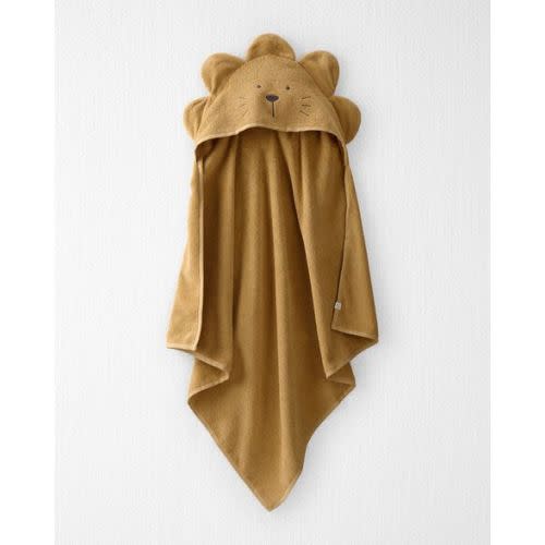 Baby Organic Cotton Towel - Brown
