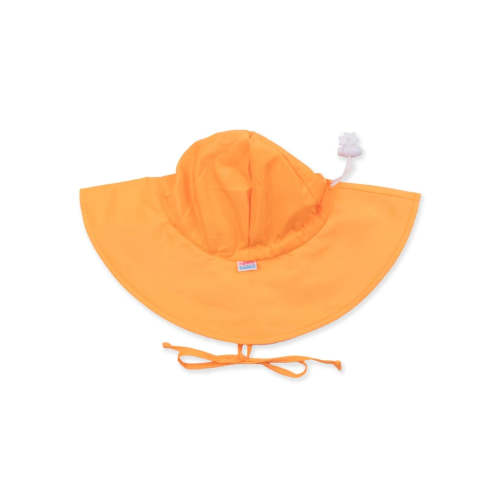 RuffleButts Kids Neon Orange Sun Protective Hat
