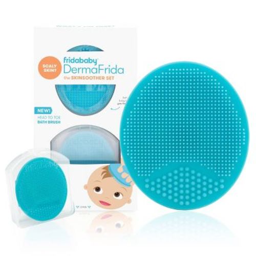 Frida Baby Dermafrida The Skinsoother Baby Bath Silicone Brush - 2pk