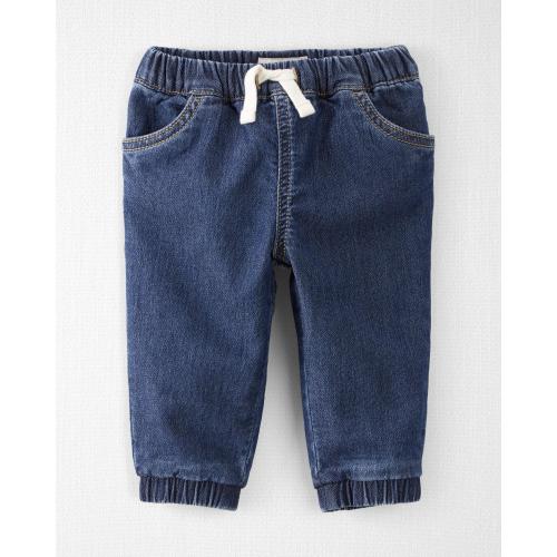 Carter's Little Planet Baby Denim Joggers Made with Organic Cotton