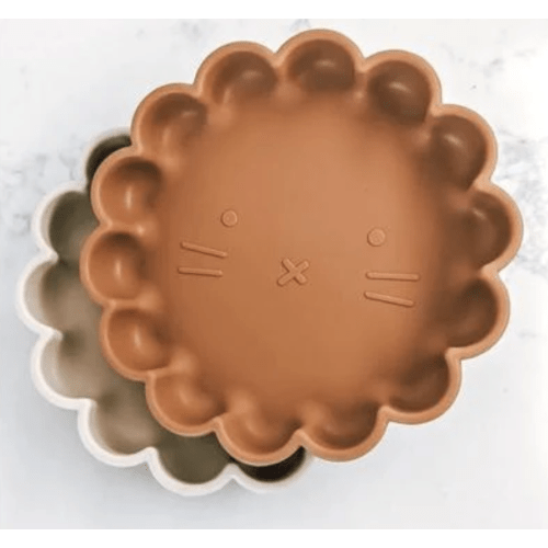 Silicone Lion Suction Plate by Welly & Bee – Maude Kids Decor