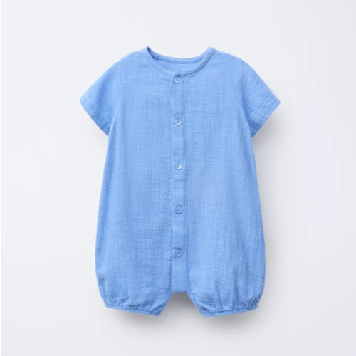 TEXTURED ROMPER - Bluish | ZARA United States