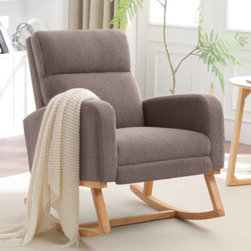 Isabelle & Max™ Anacely 28" Wide Roki with Solid Wood and Footrest & Reviews | Wayfair