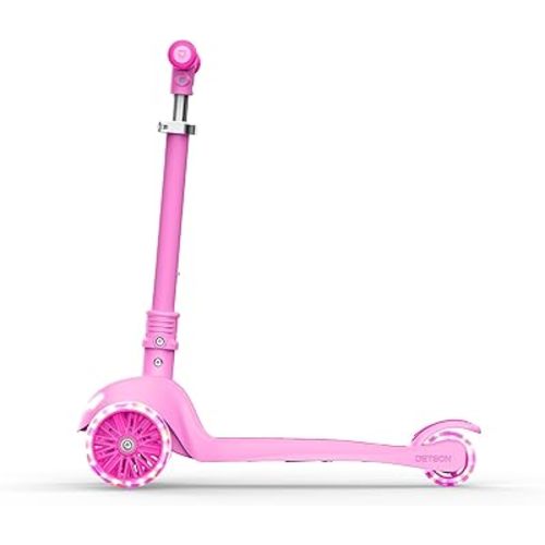 Jetson Scooters - Jupiter Mini 3 Wheel Kick Scooter, Blue, Foldable, Lightweight, Portable